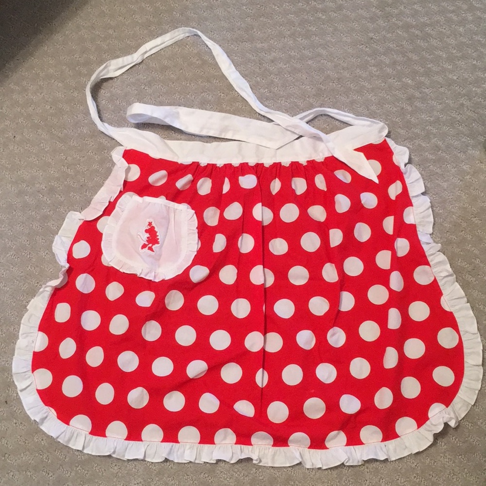 Minnie Mouse Half Apron Skirt